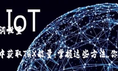 ### 与关键词设置

如何在TP钱包中获取TRX能量：掌握这些方法，你也能轻松获取！